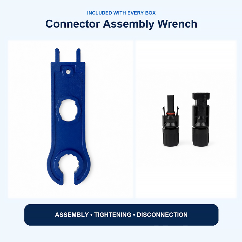 Juego de conectores para panel - Solar Cable Mc4 Connector reseña y precio