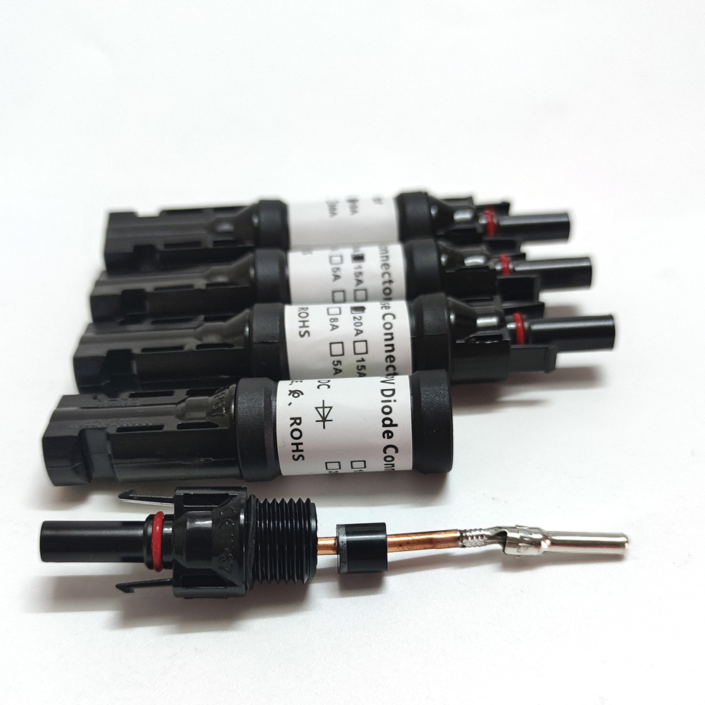 Conector de Diodo Fotovoltaico - Solar Cable Mc4 Connector reseña y precio
